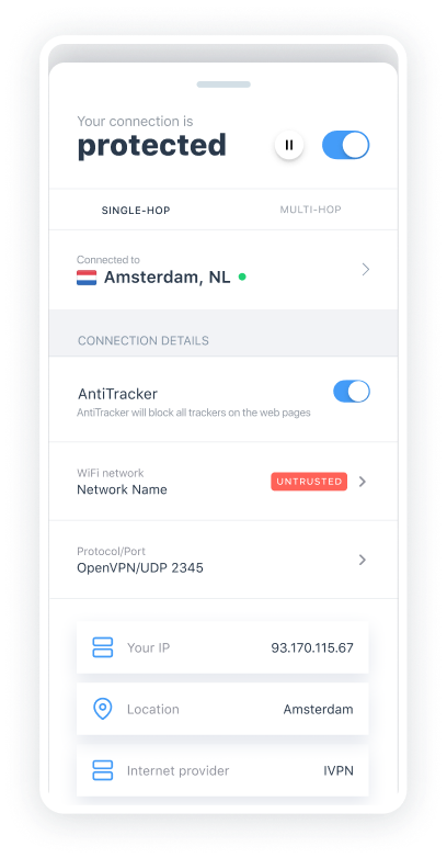 Android App Interface Light